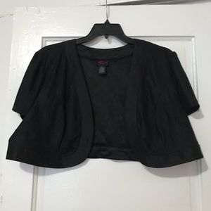 Torrid Black Lace Shrug